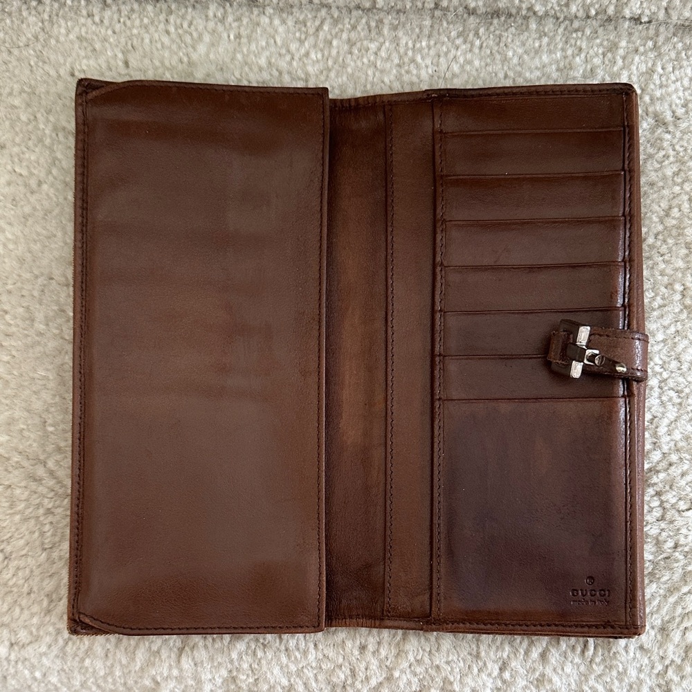 Gucci Monogram Long Wallet - Picture 9 of 15